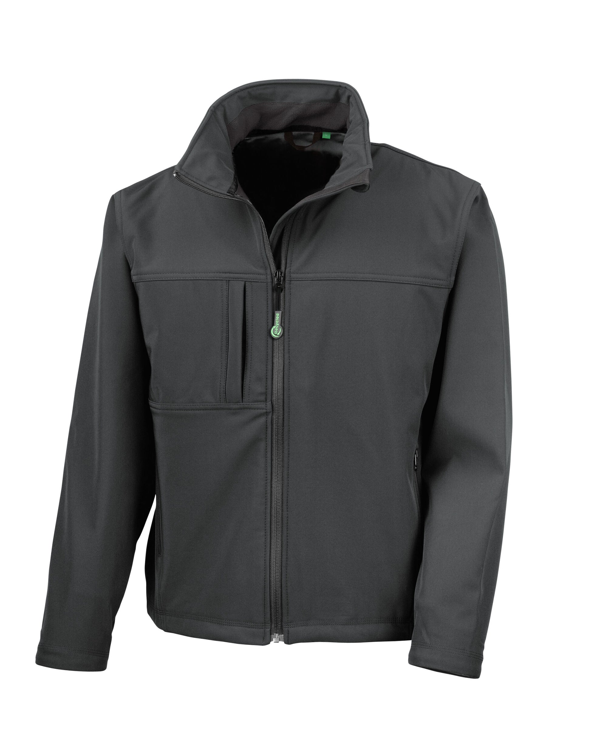 Men's Recycled Classic 3-Layer Softshell - Black