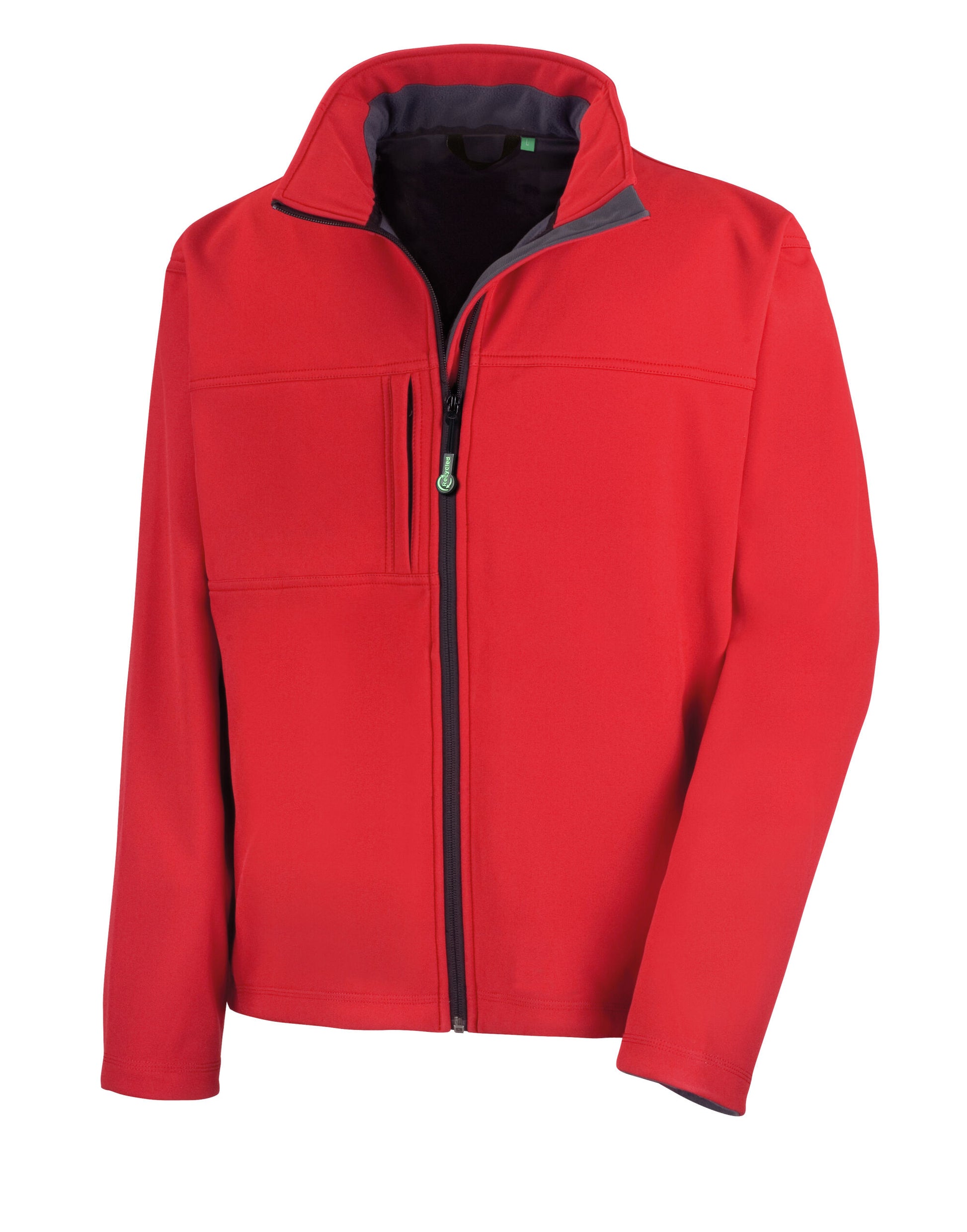 Men's Recycled Classic 3-Layer Softshell - Red