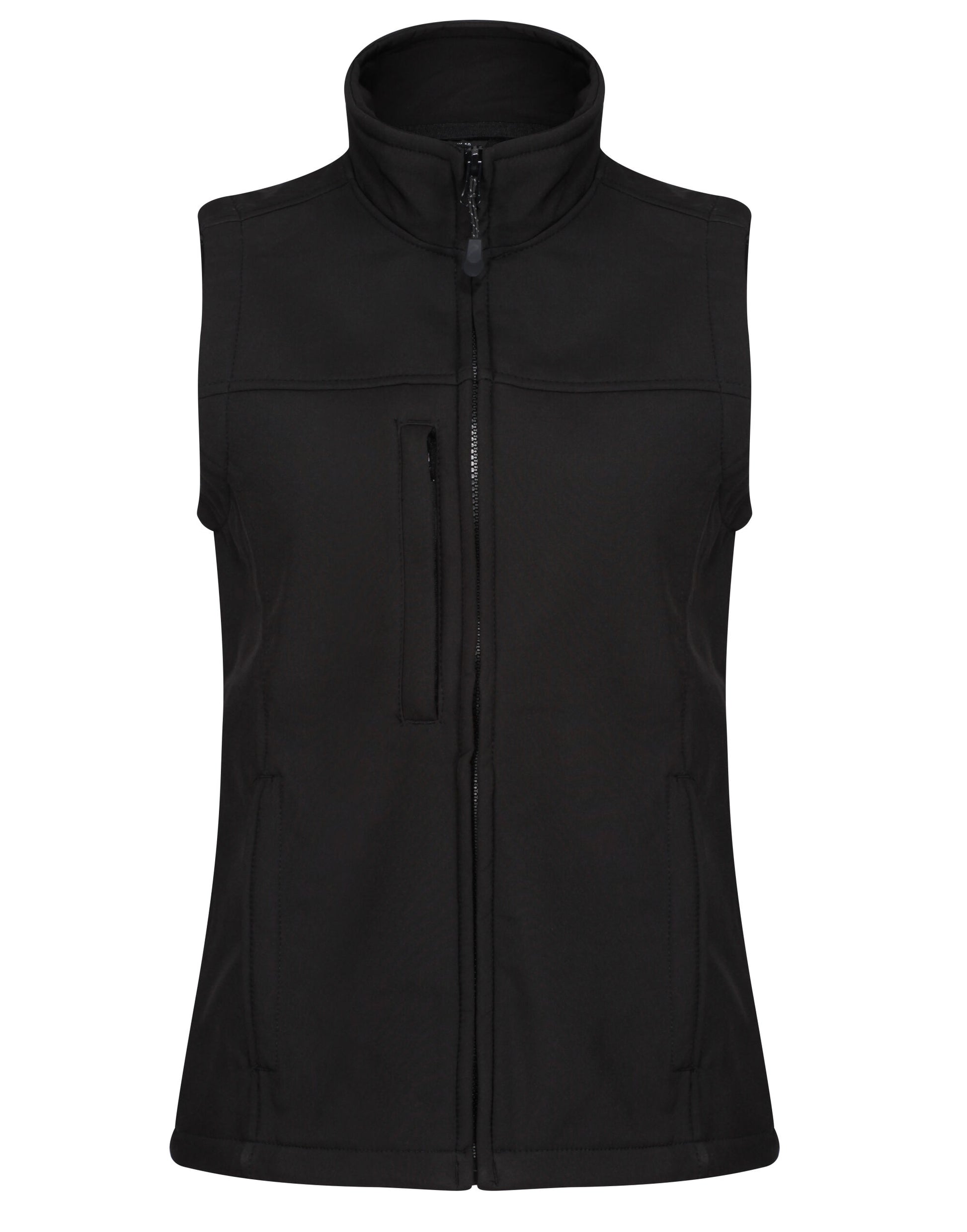 Flux Women's Softshell Bodywarmer - Black/Black