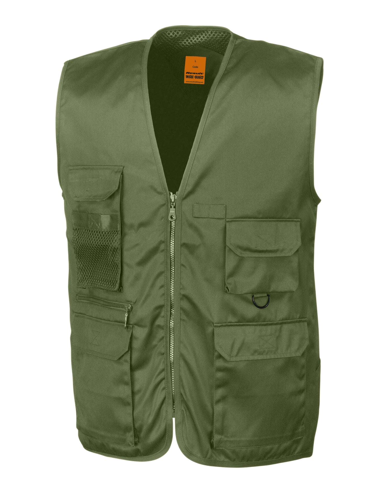 Safari Waistcoat - Lichen