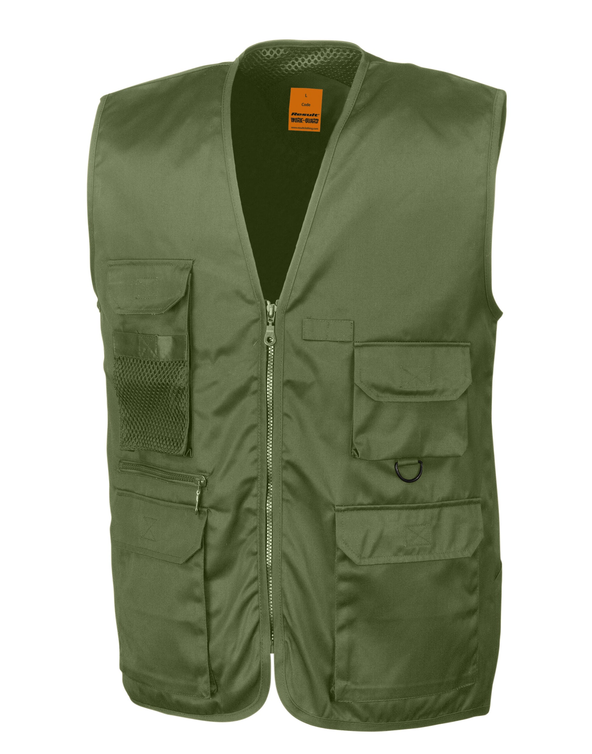 Safari Waistcoat - Lichen