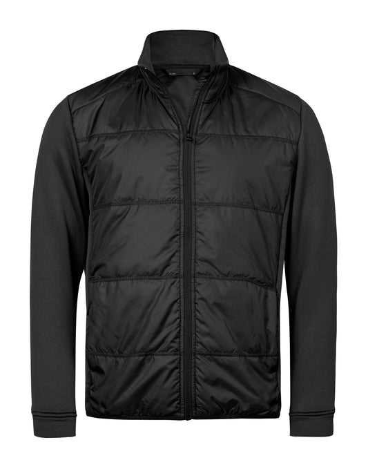 Men's Hybrid-Stretch Jacket - Black/Black
