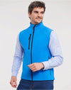 Men's Softshell Gilet - Azure Blue