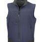 Recycled 3 Layer Softshell Bodywarmer - Navy/Black
