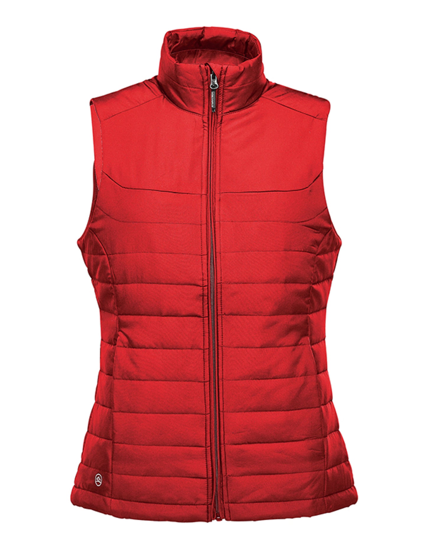 Women's Nautilus Quilted Bodywarmer - Bright Red