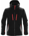 Men's Patrol Softshell - Black/Bright Red