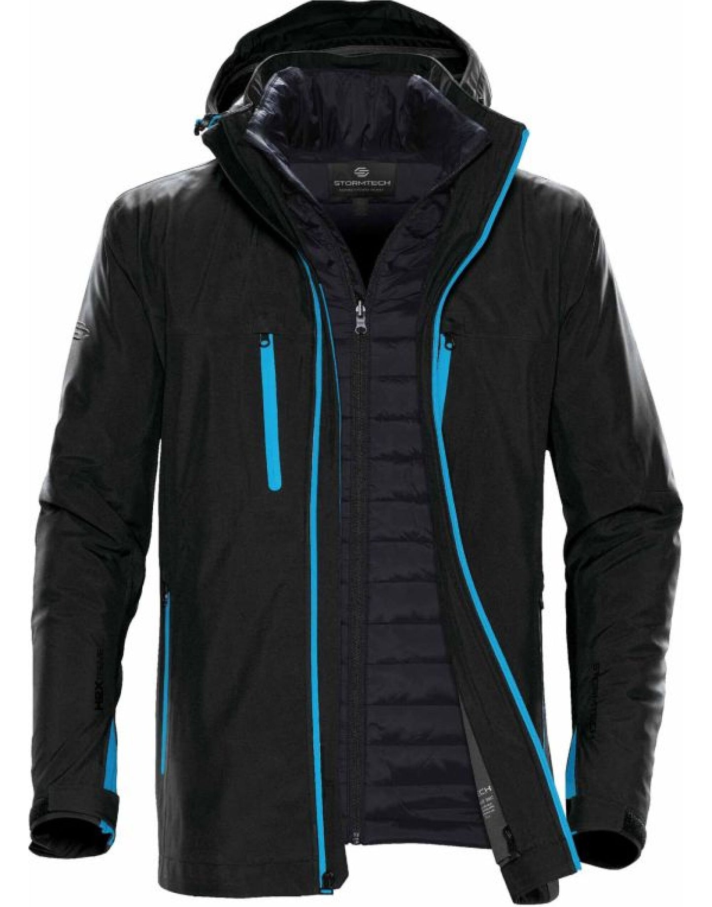 Men's Matrix System Jacket - Black/Electric Blue