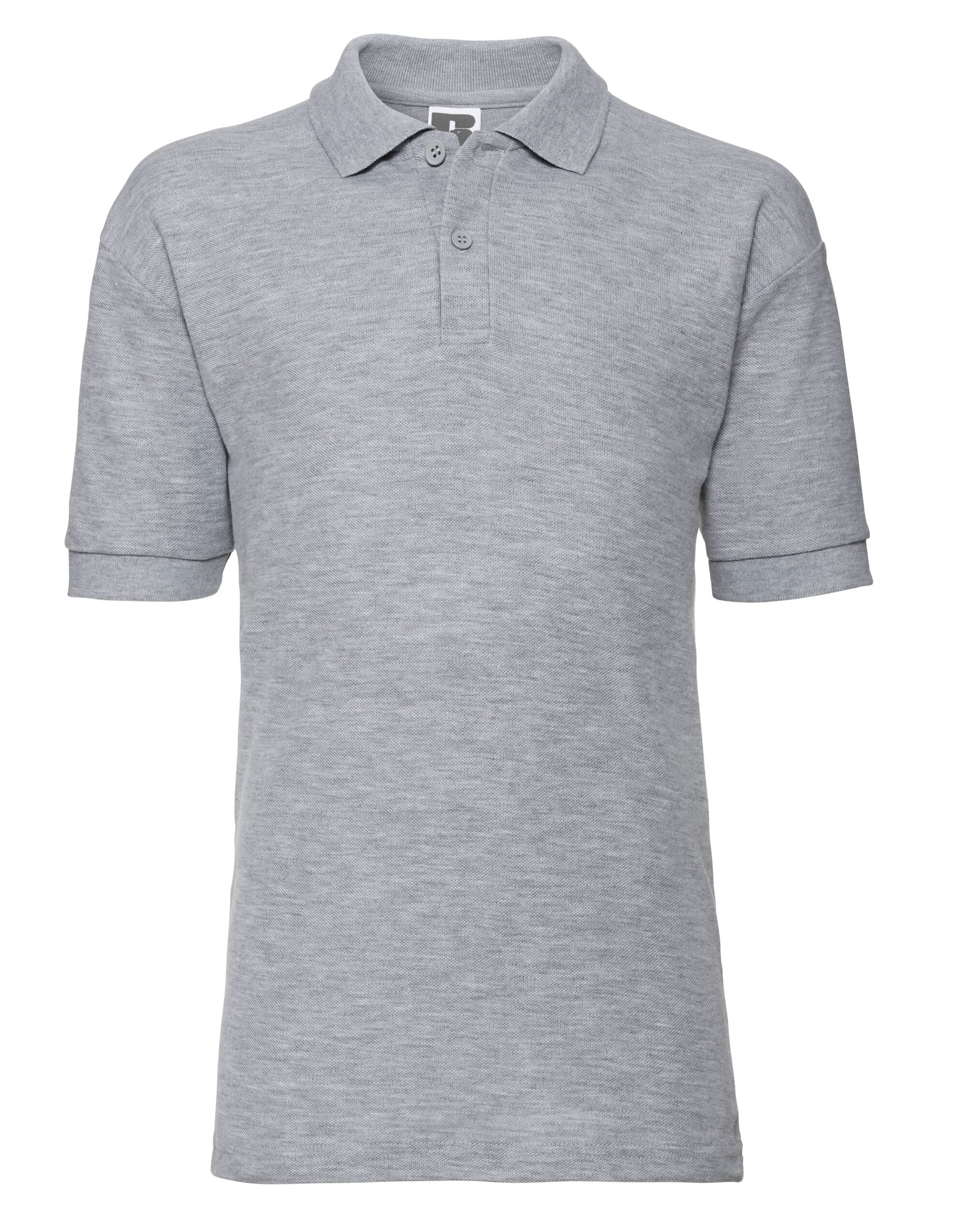Kids Classic Polo - Light Oxford