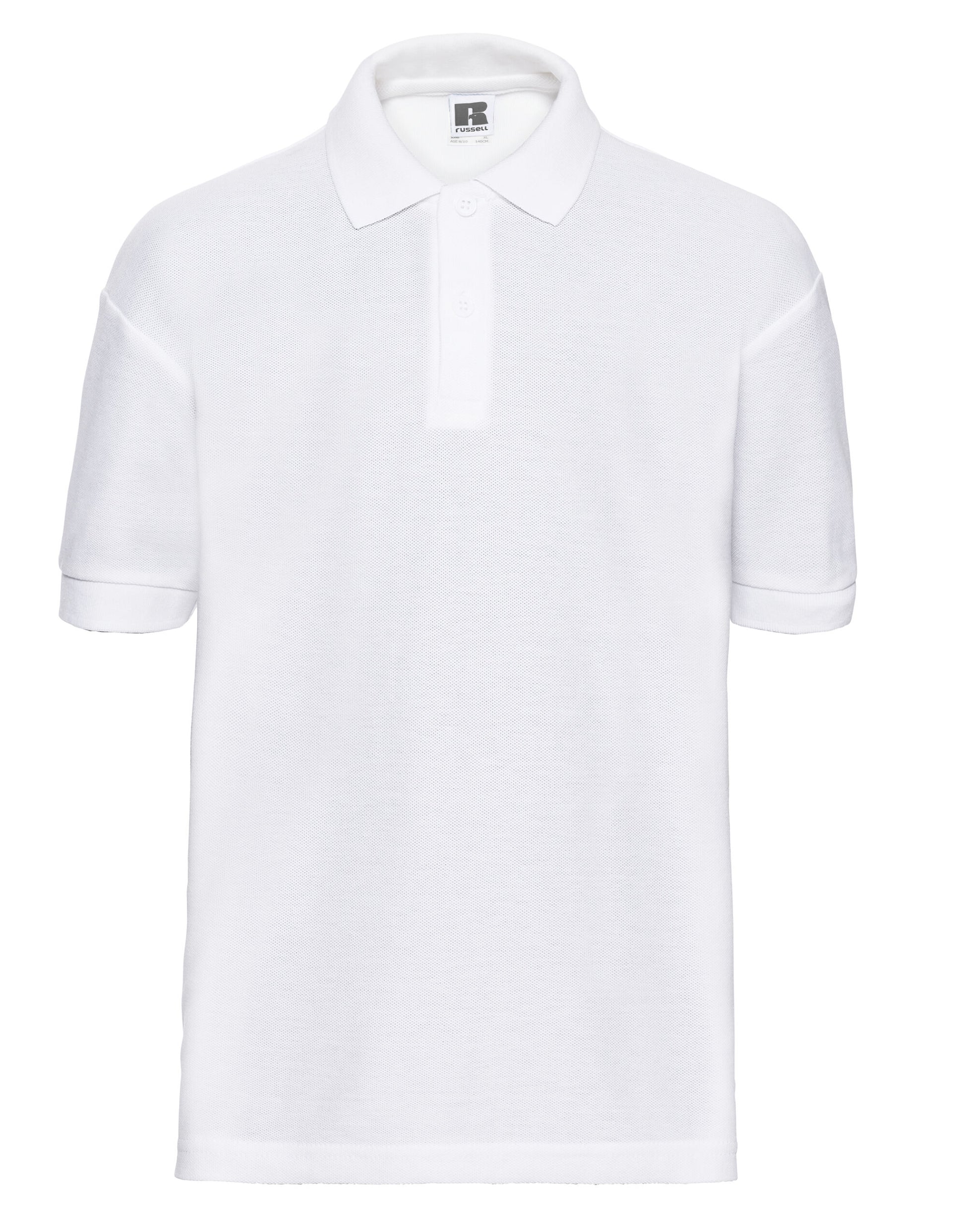 Kids Classic Polo - White