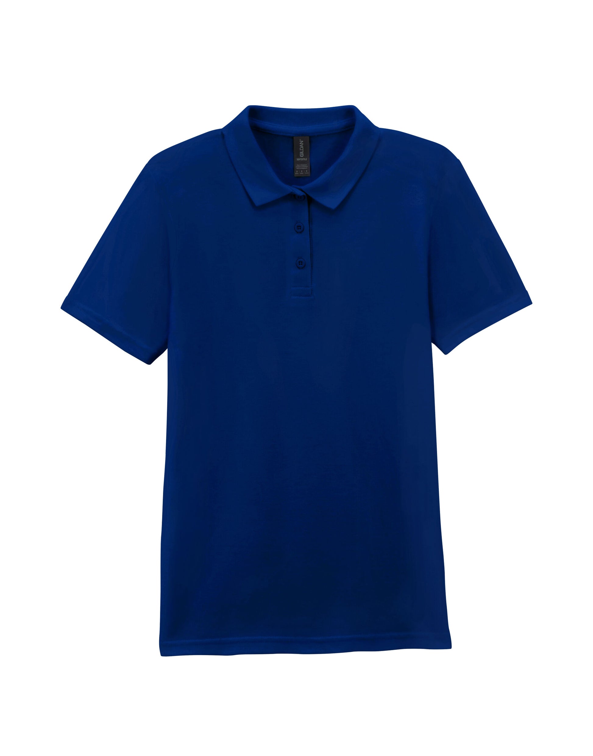 Softstyle® Ladies' Double Pique Polo - Navy Blue