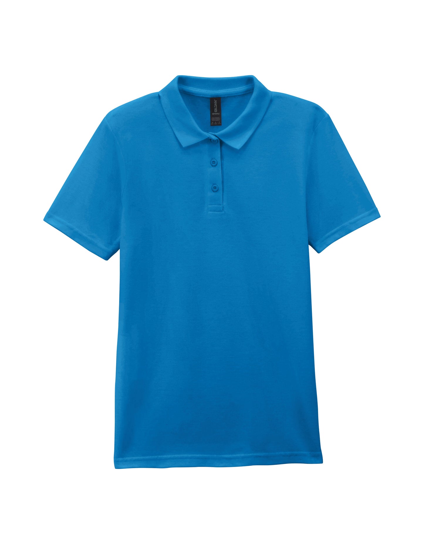 Softstyle® Ladies' Double Pique Polo - Sapphire