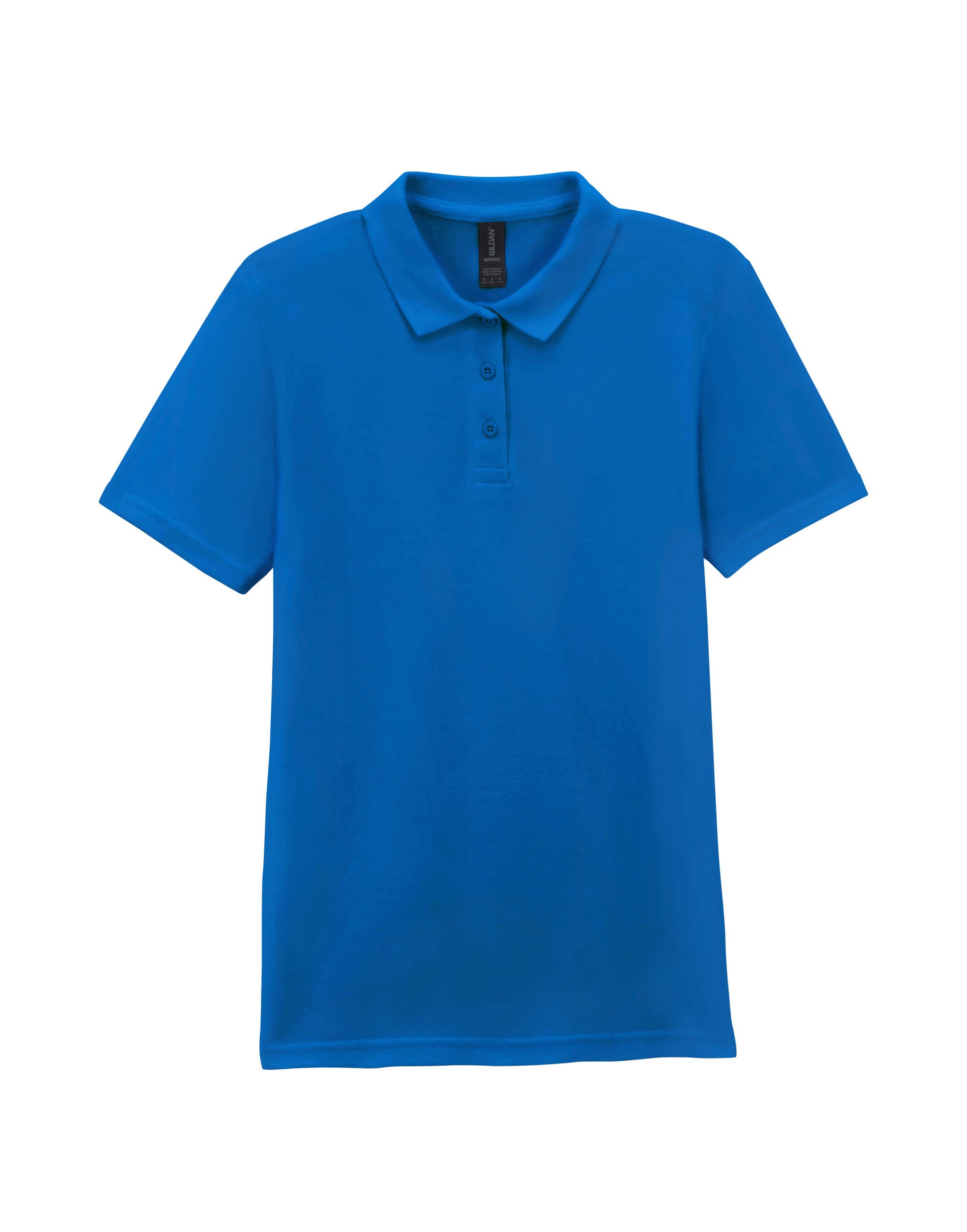 Softstyle® Ladies' Double Pique Polo - Royal