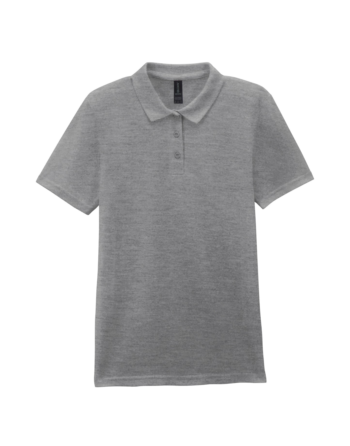 Softstyle® Ladies' Double Pique Polo - Sport Grey (RS)