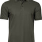 Men's Luxury Stretch Polo - Deep Green