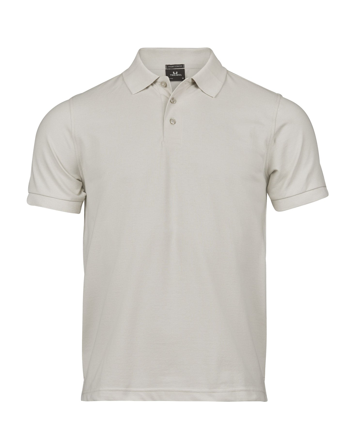 Men's Luxury Stretch Polo - Cement