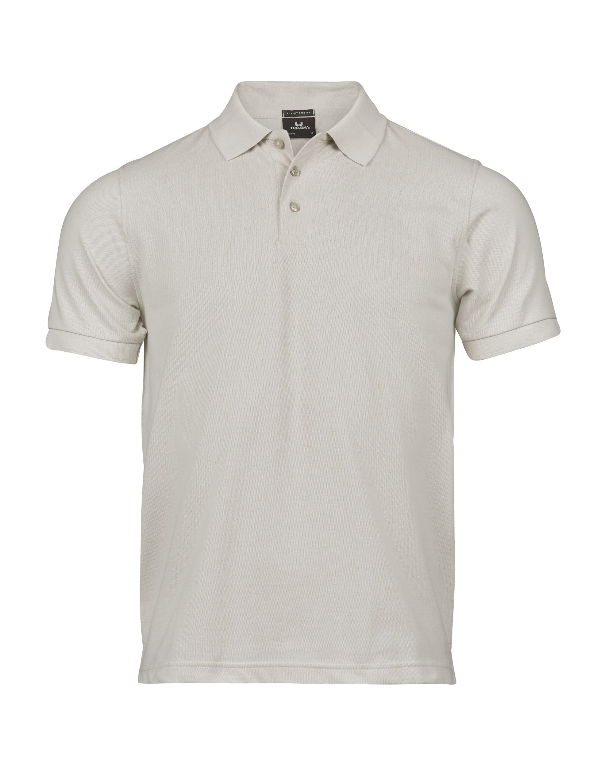 Men's Luxury Stretch Polo - Cement