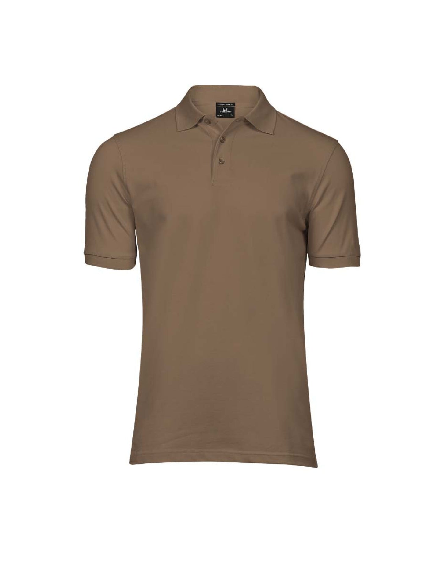Men's Luxury Stretch Polo - Wood