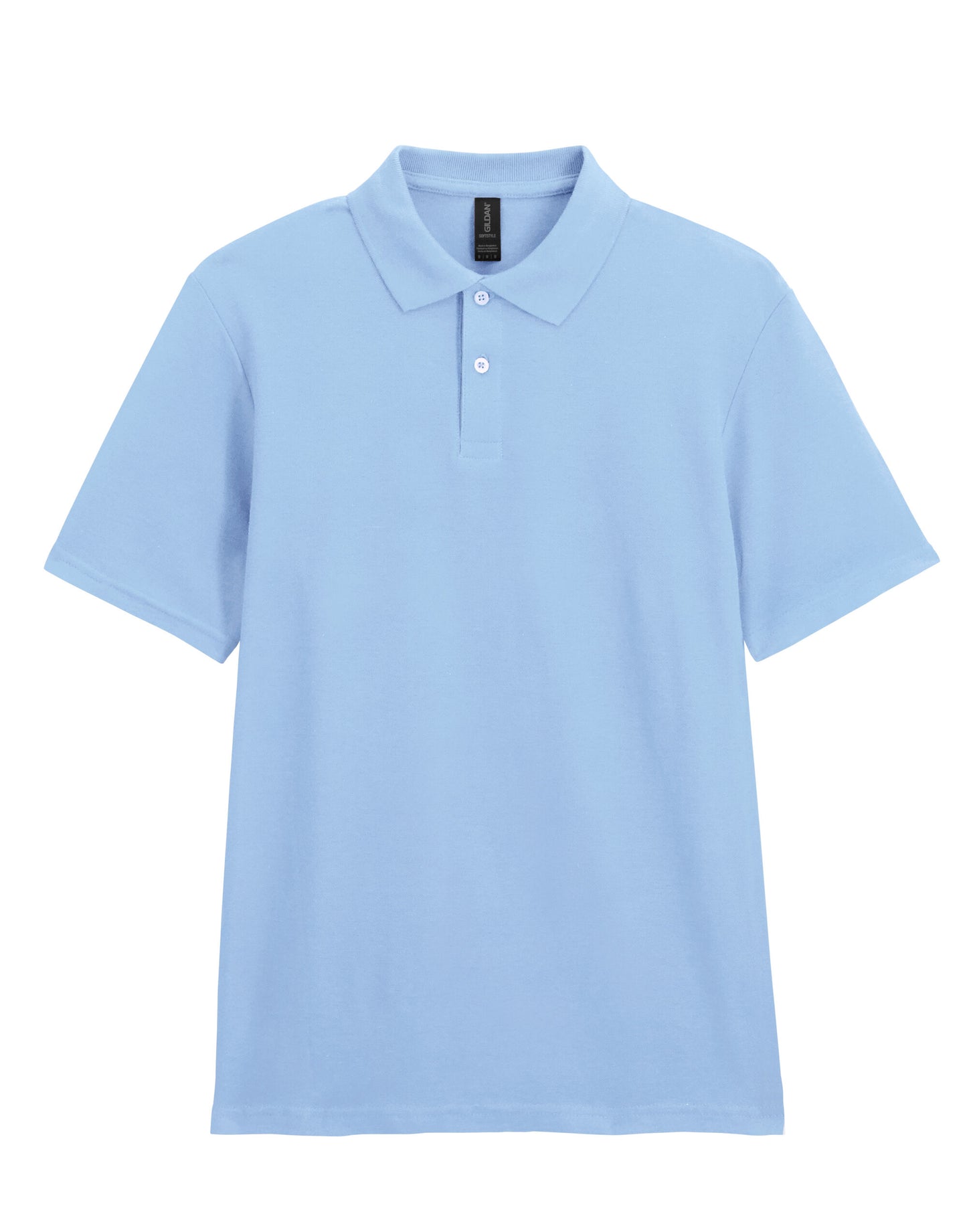 Softstyle® Adult Double Pique Polo - Light Blue