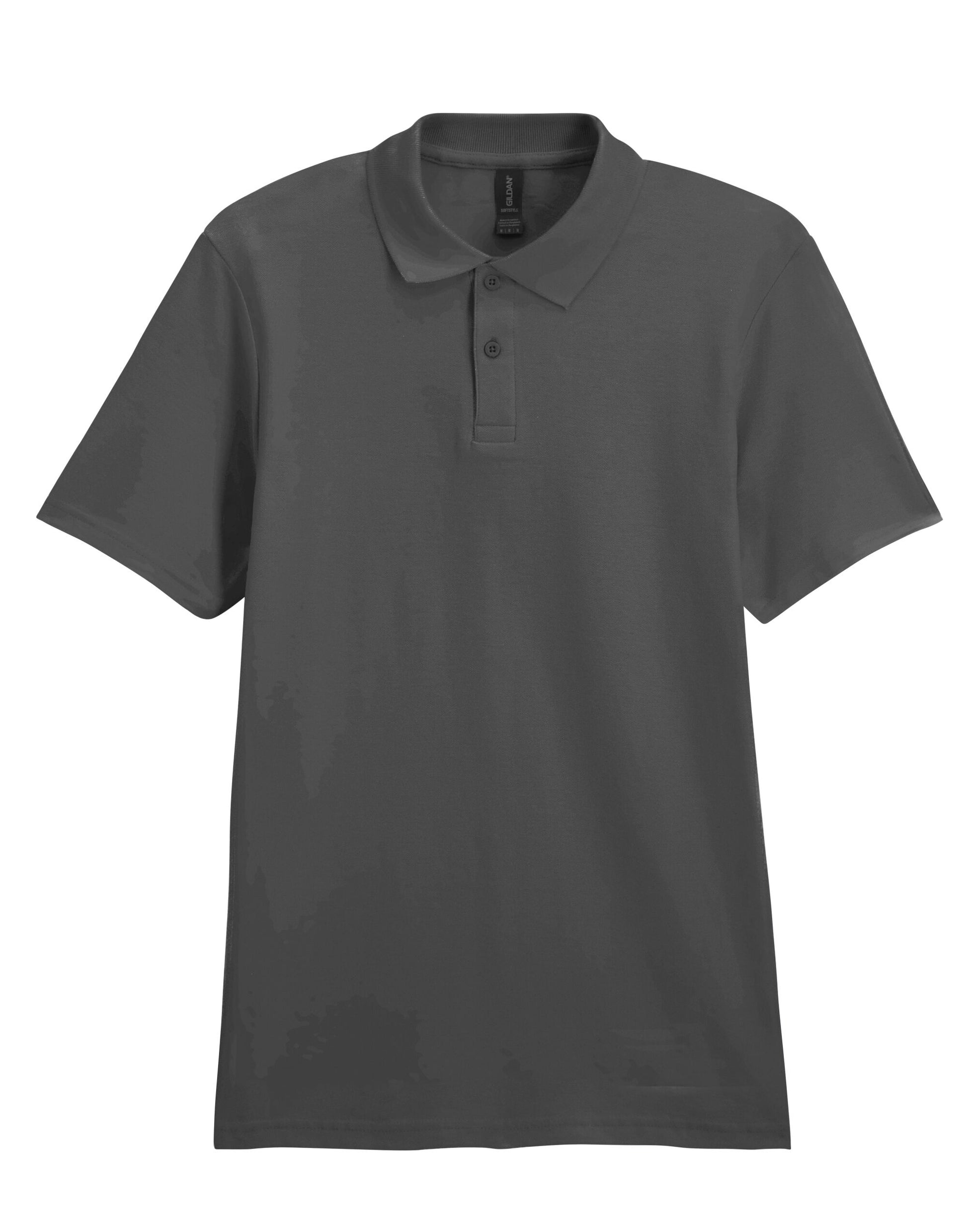 Softstyle® Adult Double Pique Polo - Charcoal