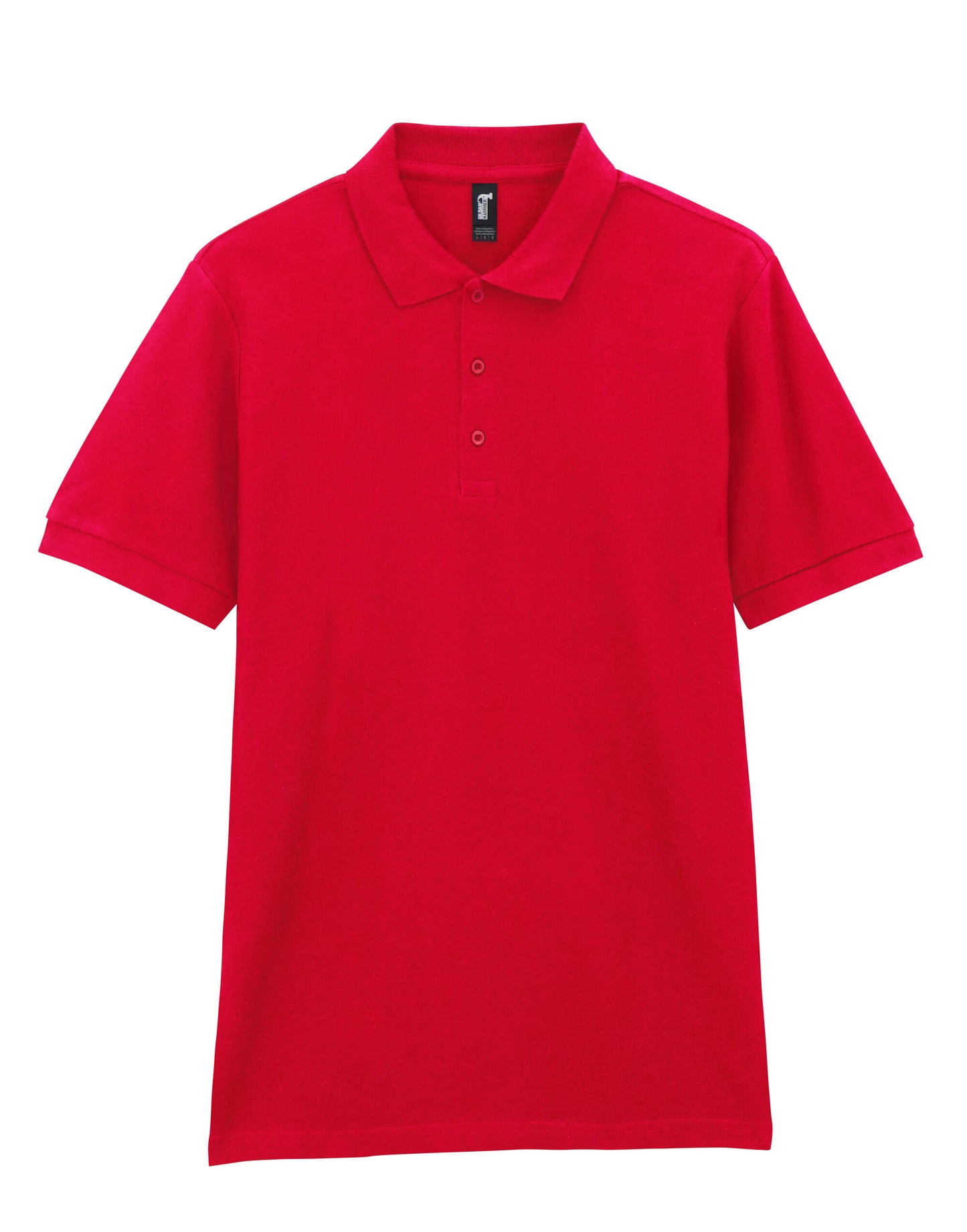 Premium Cotton® Adult Double Piqué Polo - Red