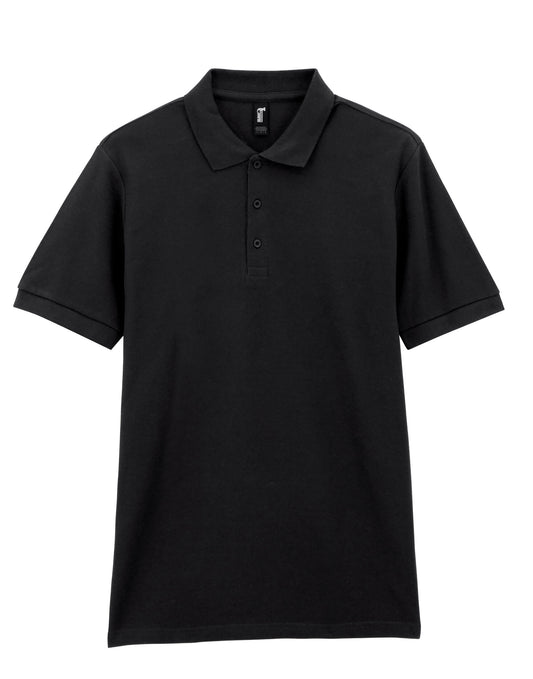 Premium Cotton® Adult Double Piqué Polo - Black