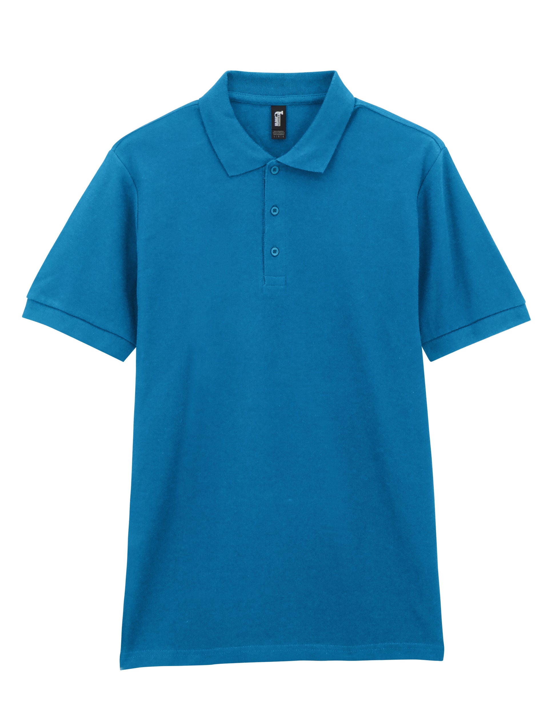 Premium Cotton® Adult Double Piqué Polo - Sapphire