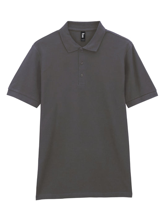 Premium Cotton® Adult Double Piqué Polo - Charcoal