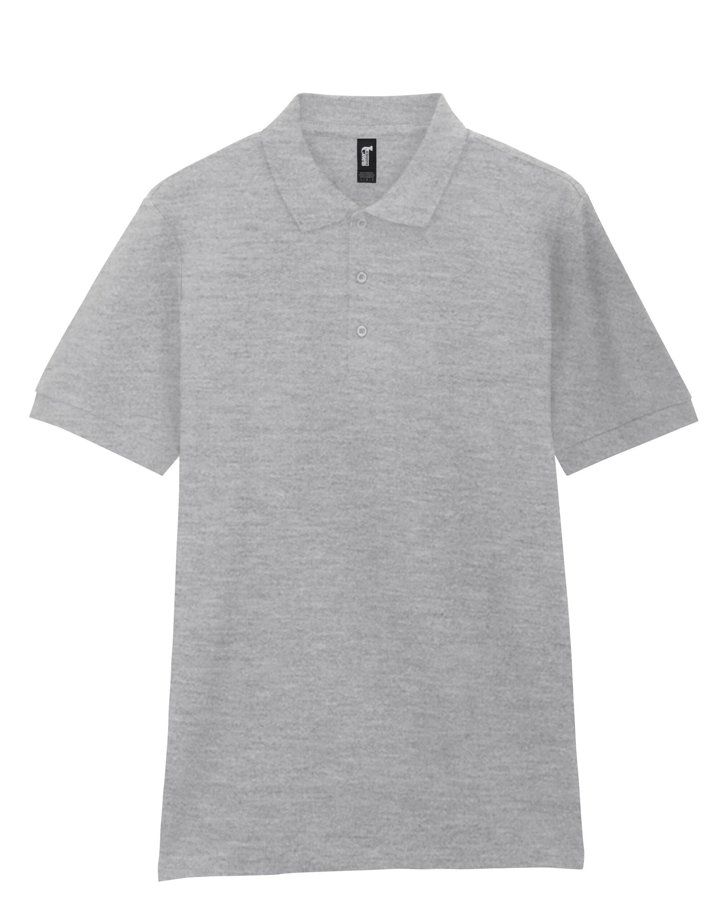Premium Cotton® Adult Double Piqué Polo - Sport Grey (RS)