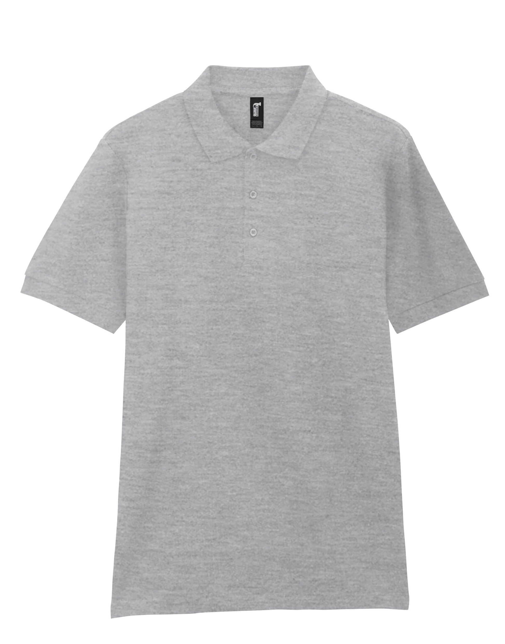 Premium Cotton® Adult Double Piqué Polo - Sport Grey (RS)
