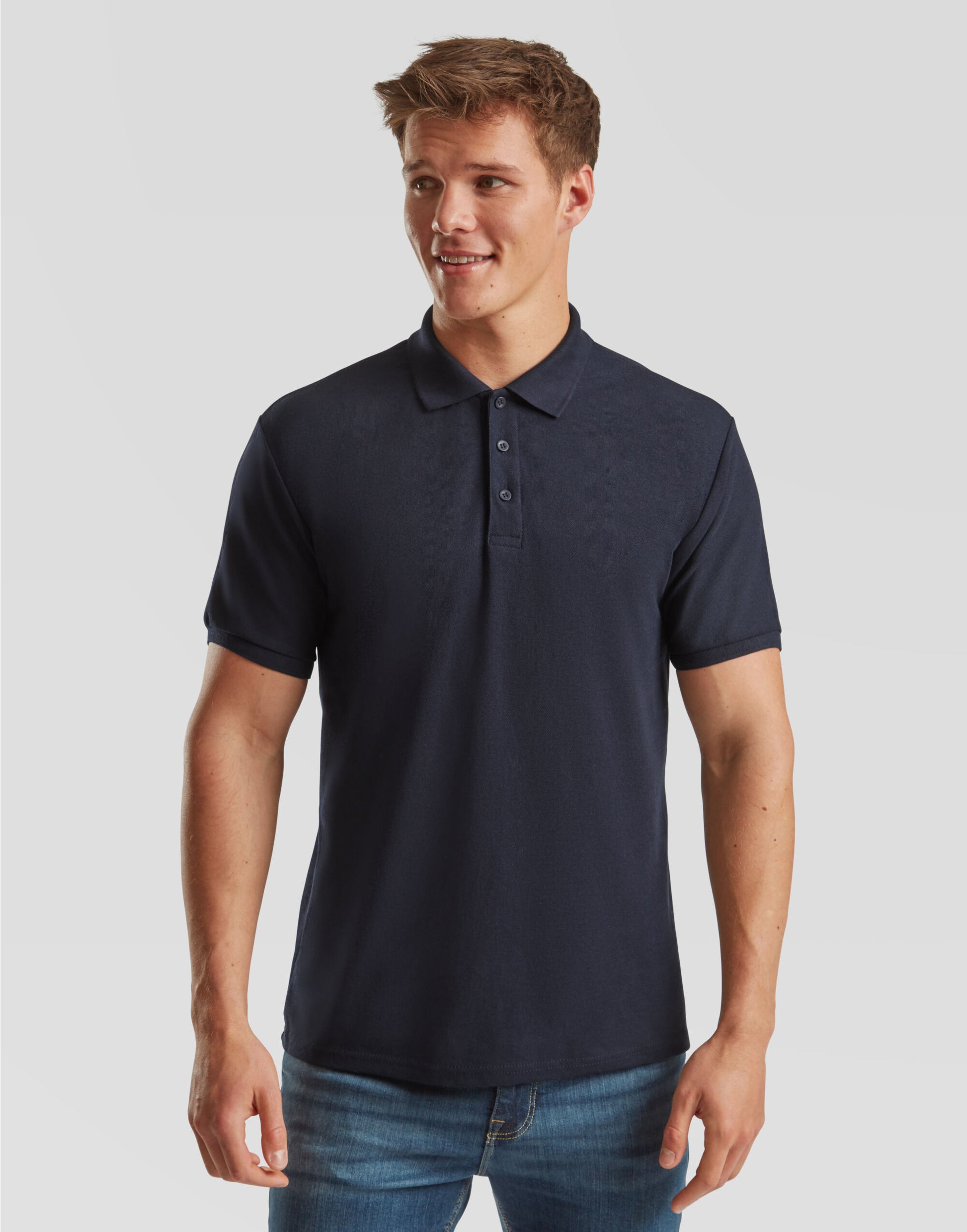 Men's 65/35 Heavy Polo - Deep Navy