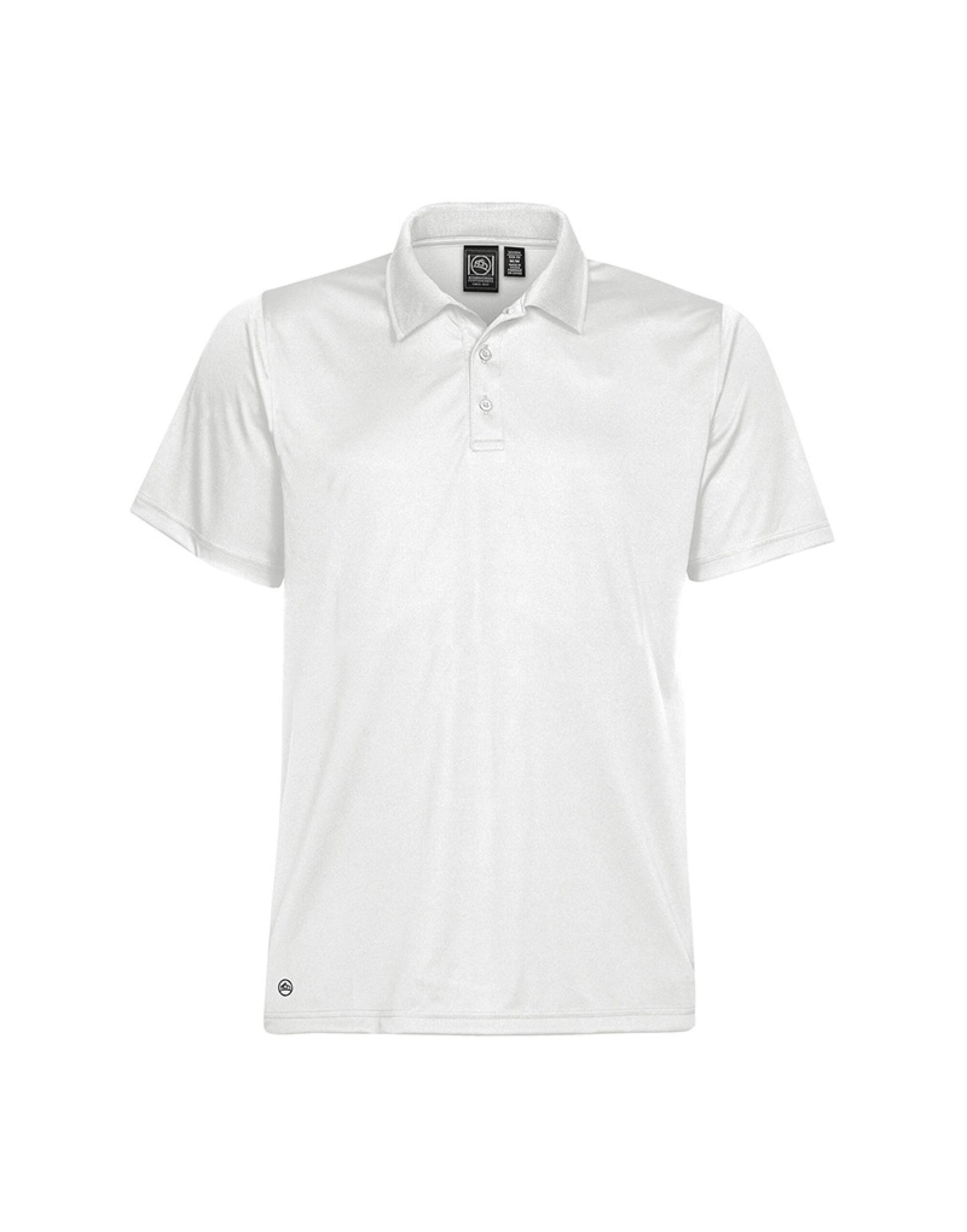 Men's Eclipse H2X-Dry Pique Polo - White
