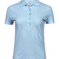 Ladies' Luxury Stretch Polo - Light Blue