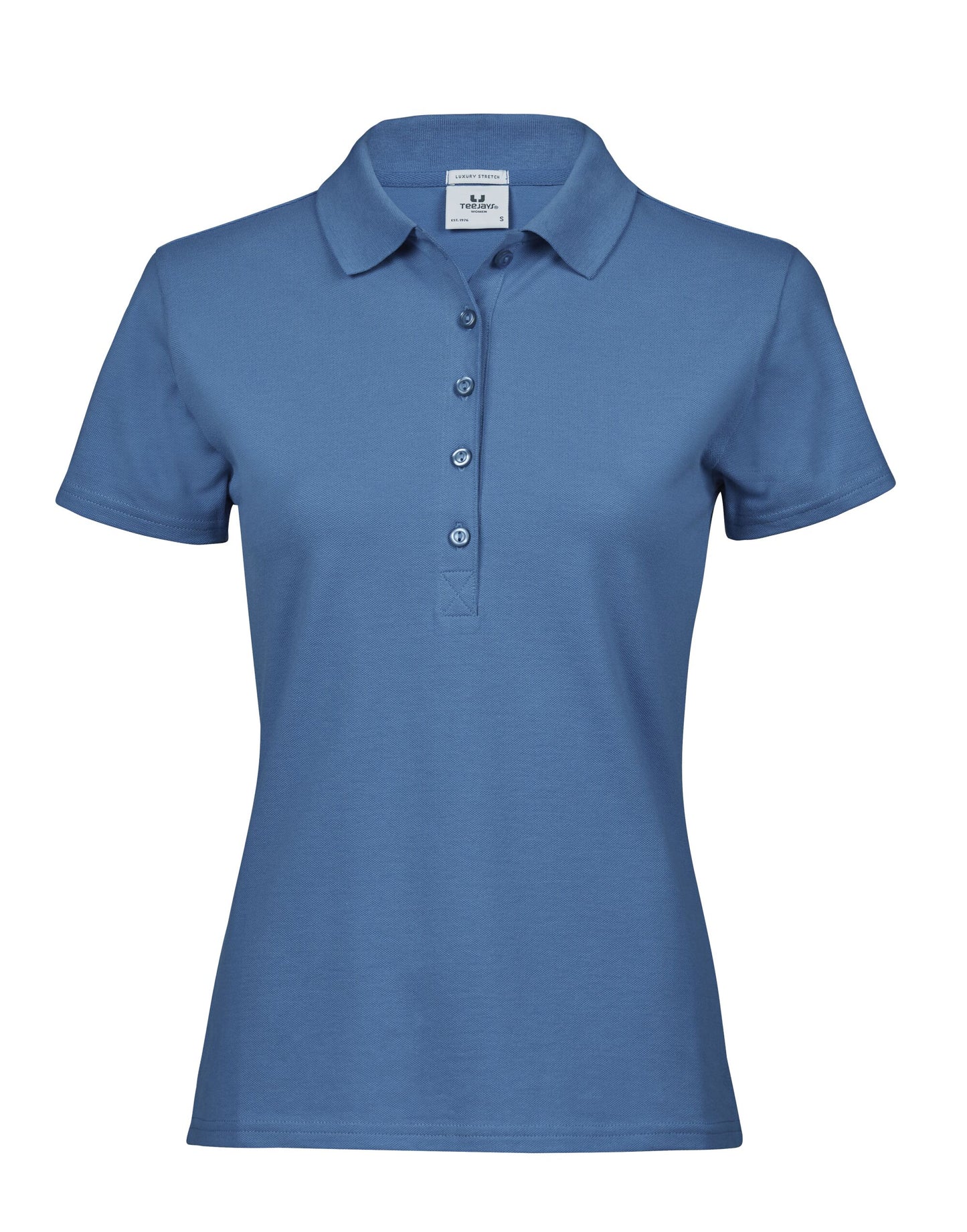Ladies' Luxury Stretch Polo - Ocean Blue