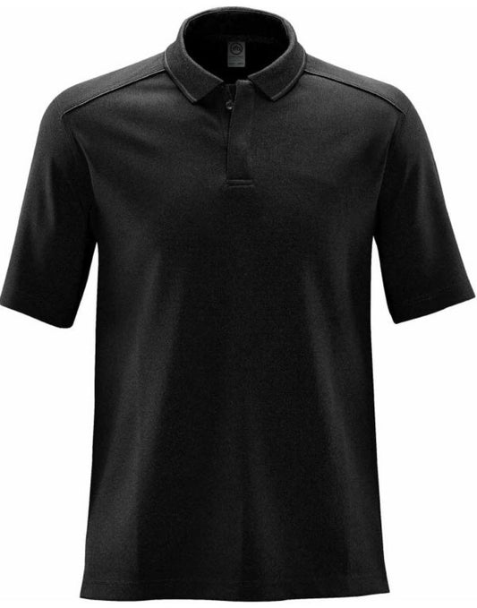Men's Endurance HD Polo - Black/Dolphin