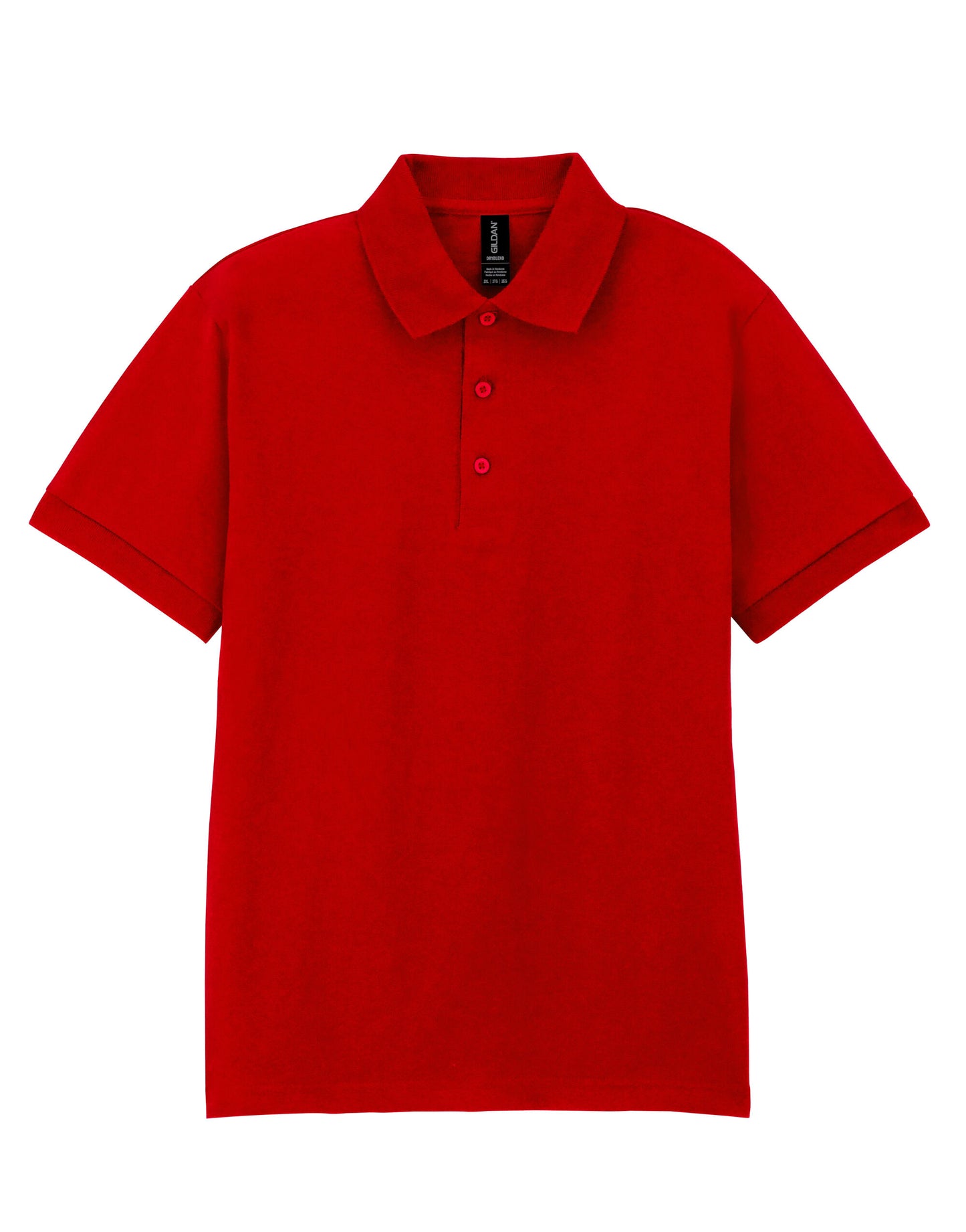 DryBlend® Adult Jersey Polo - Red