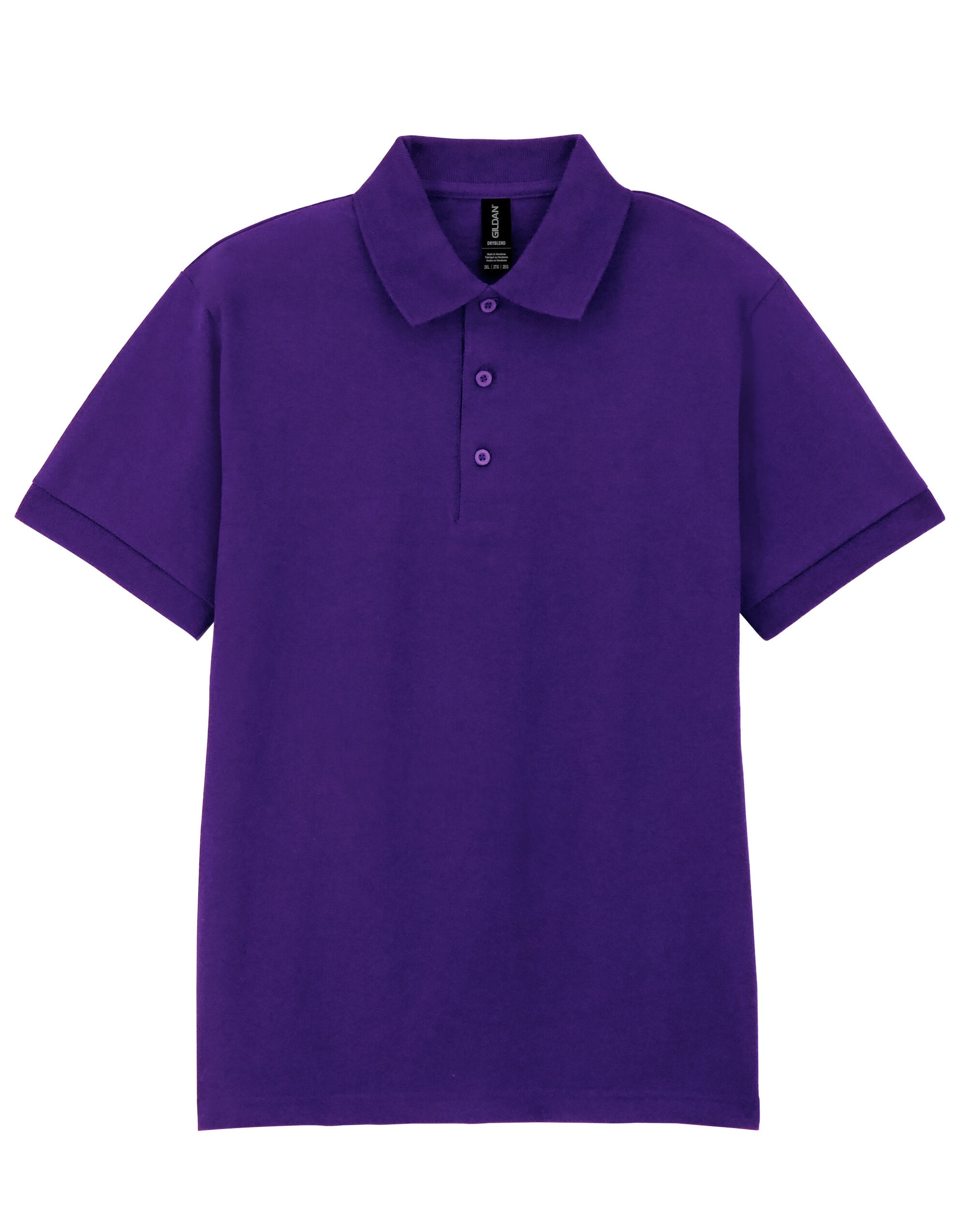 DryBlend® Adult Jersey Polo - Purple