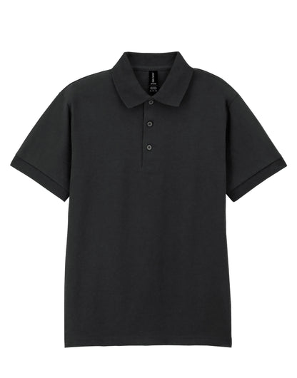 DryBlend® Adult Jersey Polo - Black