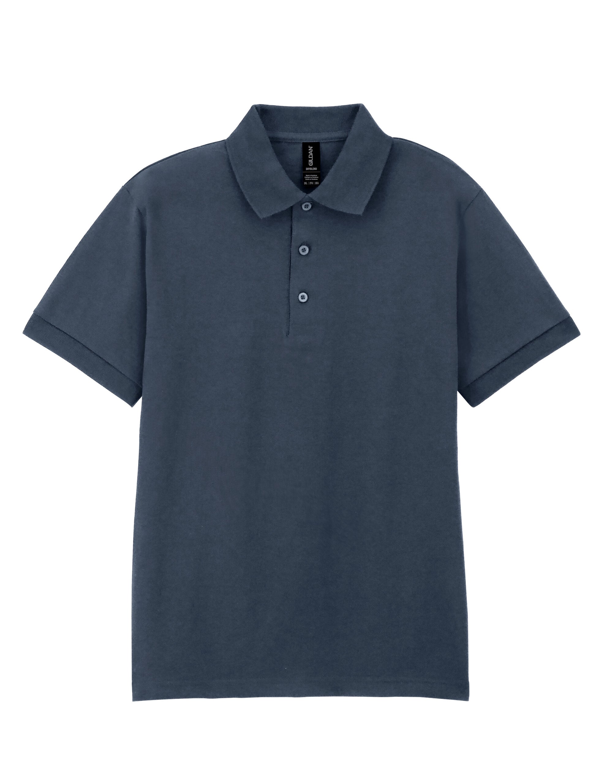 DryBlend® Adult Jersey Polo - Dark Heather