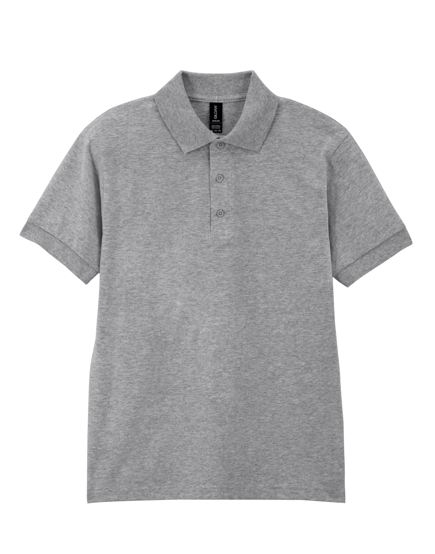DryBlend® Adult Jersey Polo - Sport Grey