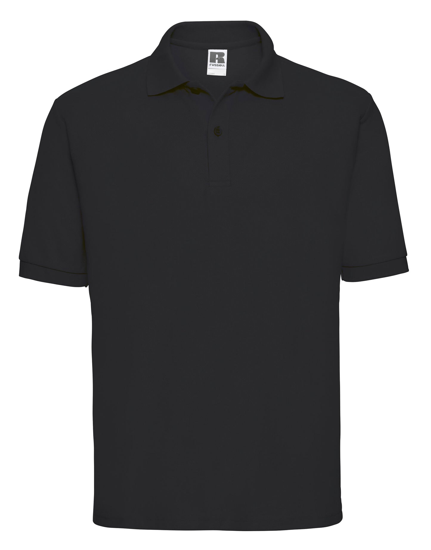 Men's Classic Polycotton Polo - Black