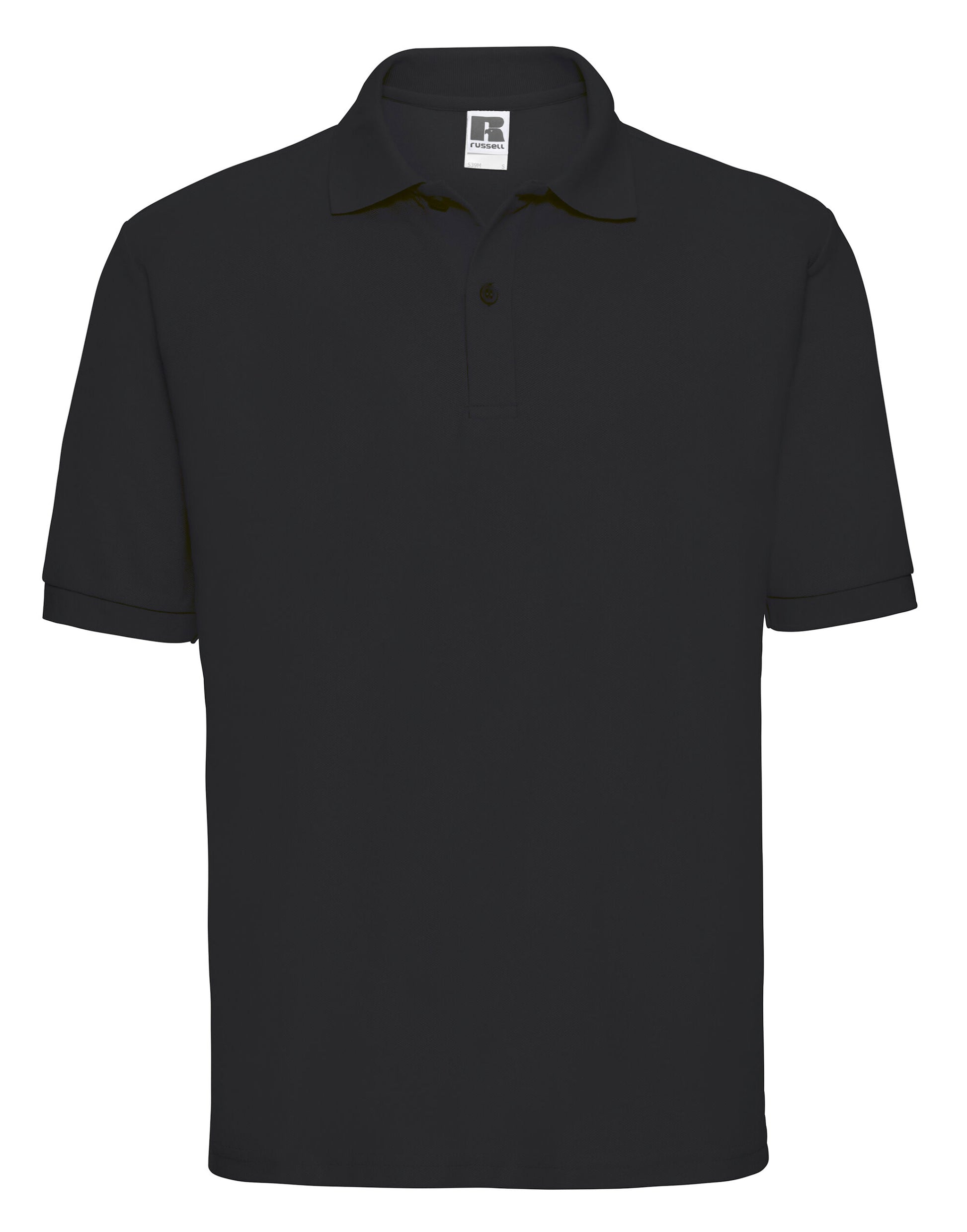 Men's Classic Polycotton Polo - Black