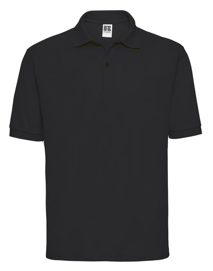 Men's Classic Polycotton Polo - Black