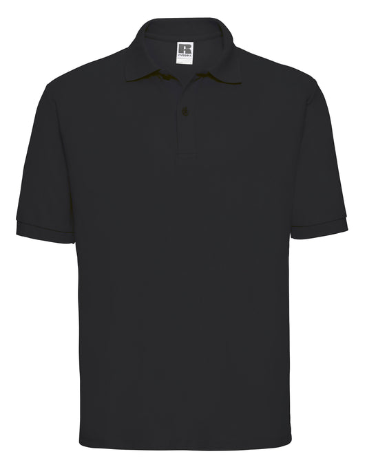 Men's Classic Polycotton Polo - Black