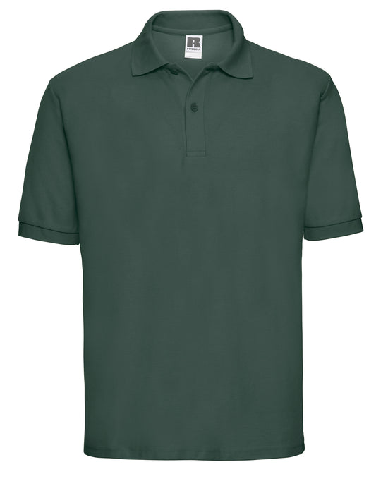 Men's Classic Polycotton Polo - Bottle Green