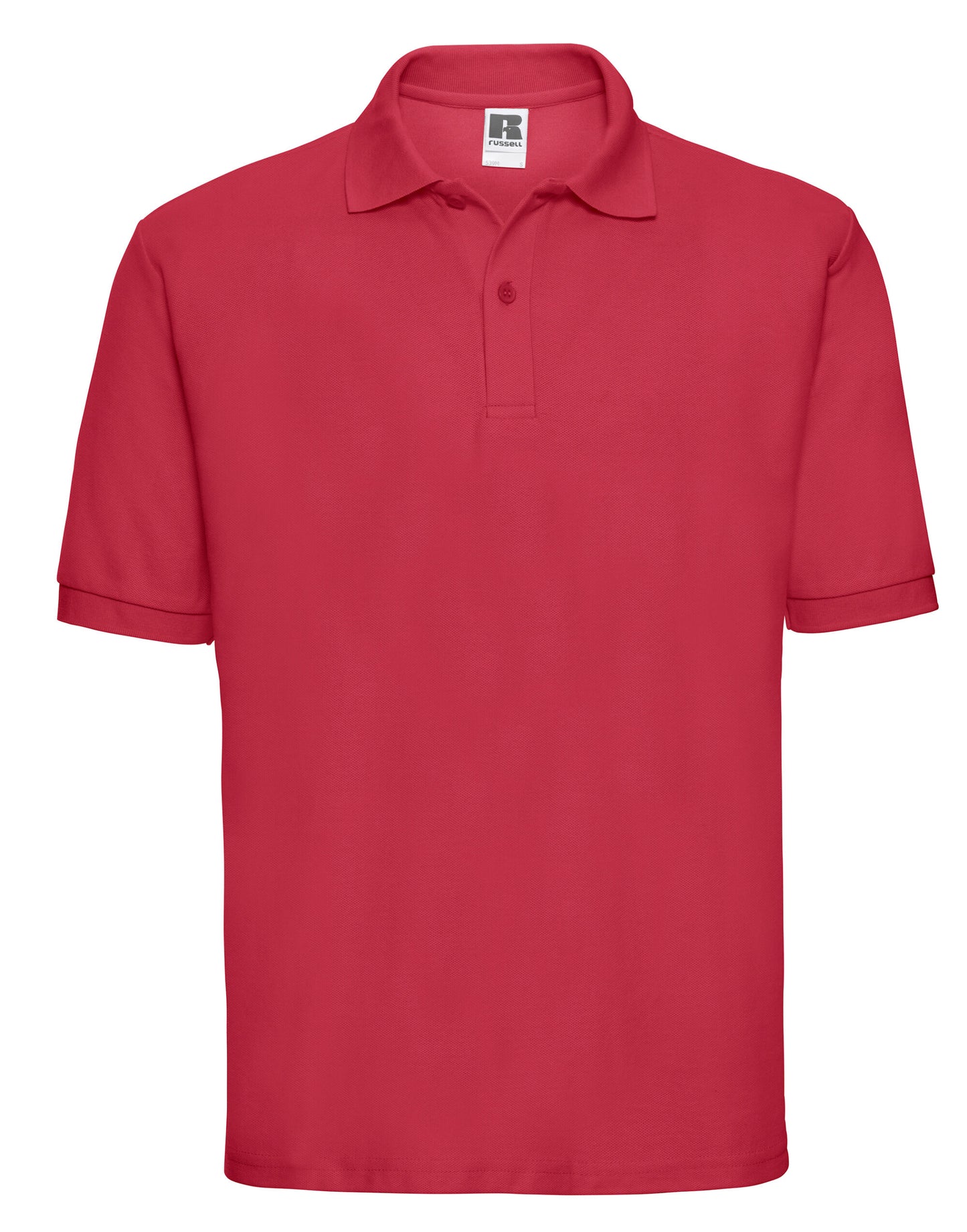 Men's Classic Polycotton Polo - Classic Red