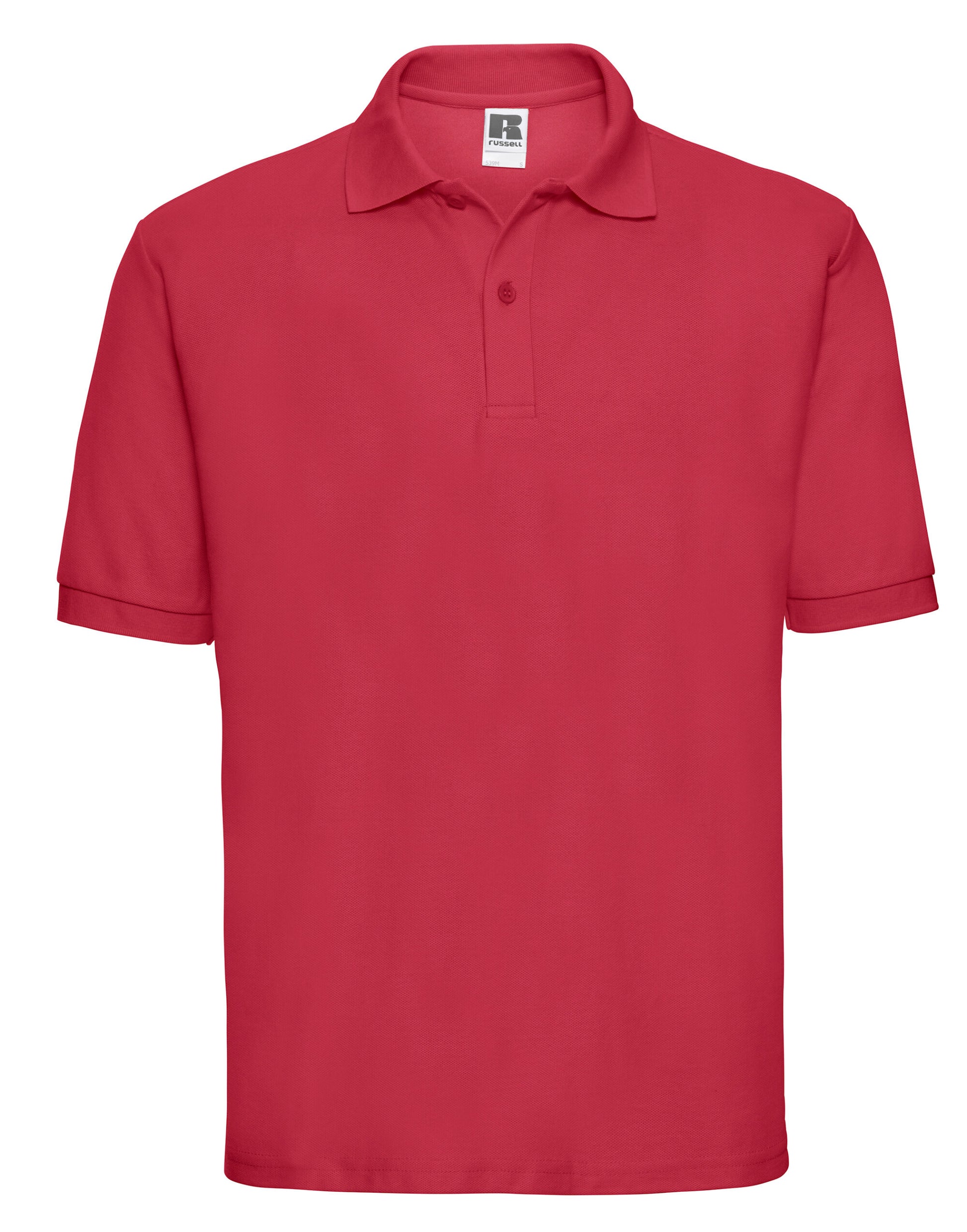 Men's Classic Polycotton Polo - Classic Red