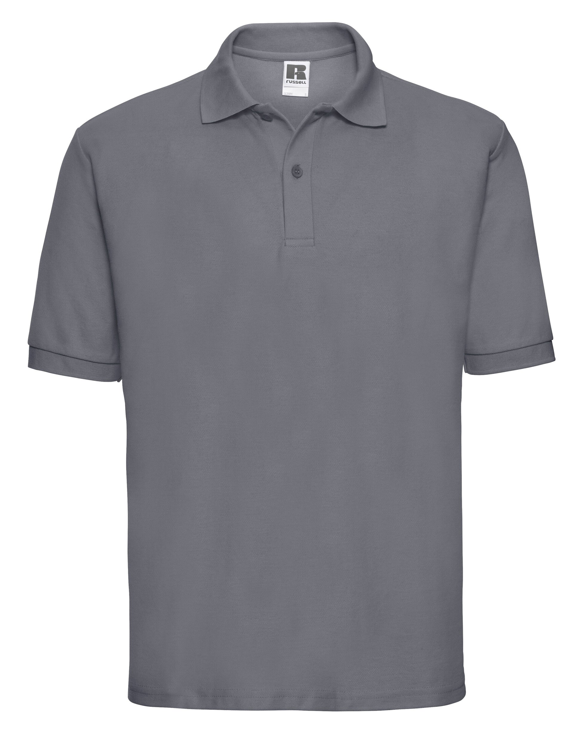 Men's Classic Polycotton Polo - Convoy Grey
