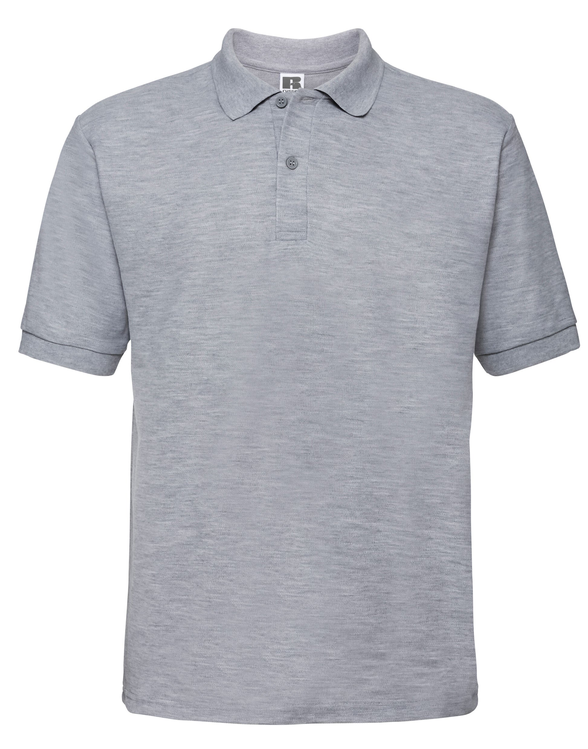Men's Classic Polycotton Polo - Light Oxford