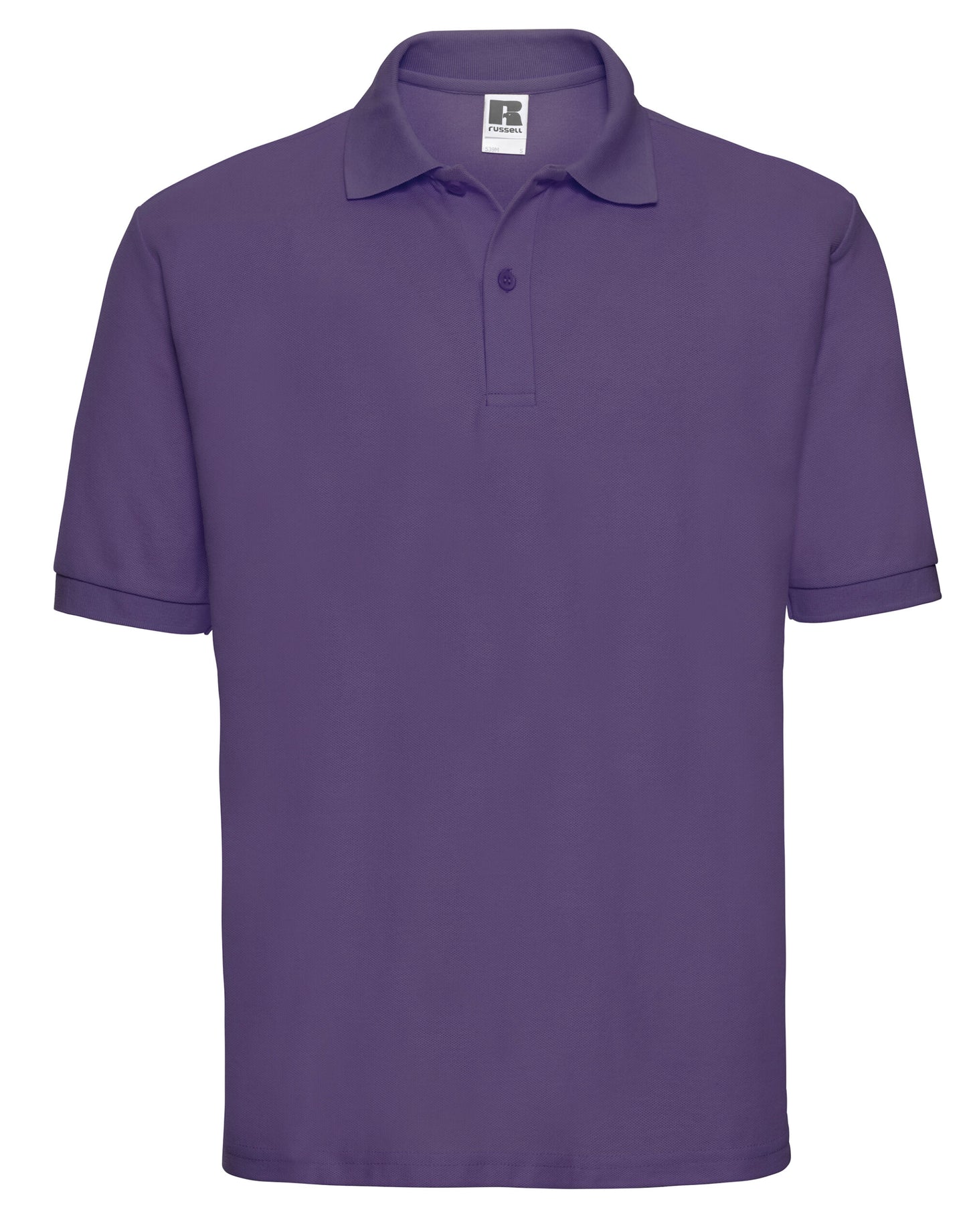 Men's Classic Polycotton Polo - Purple