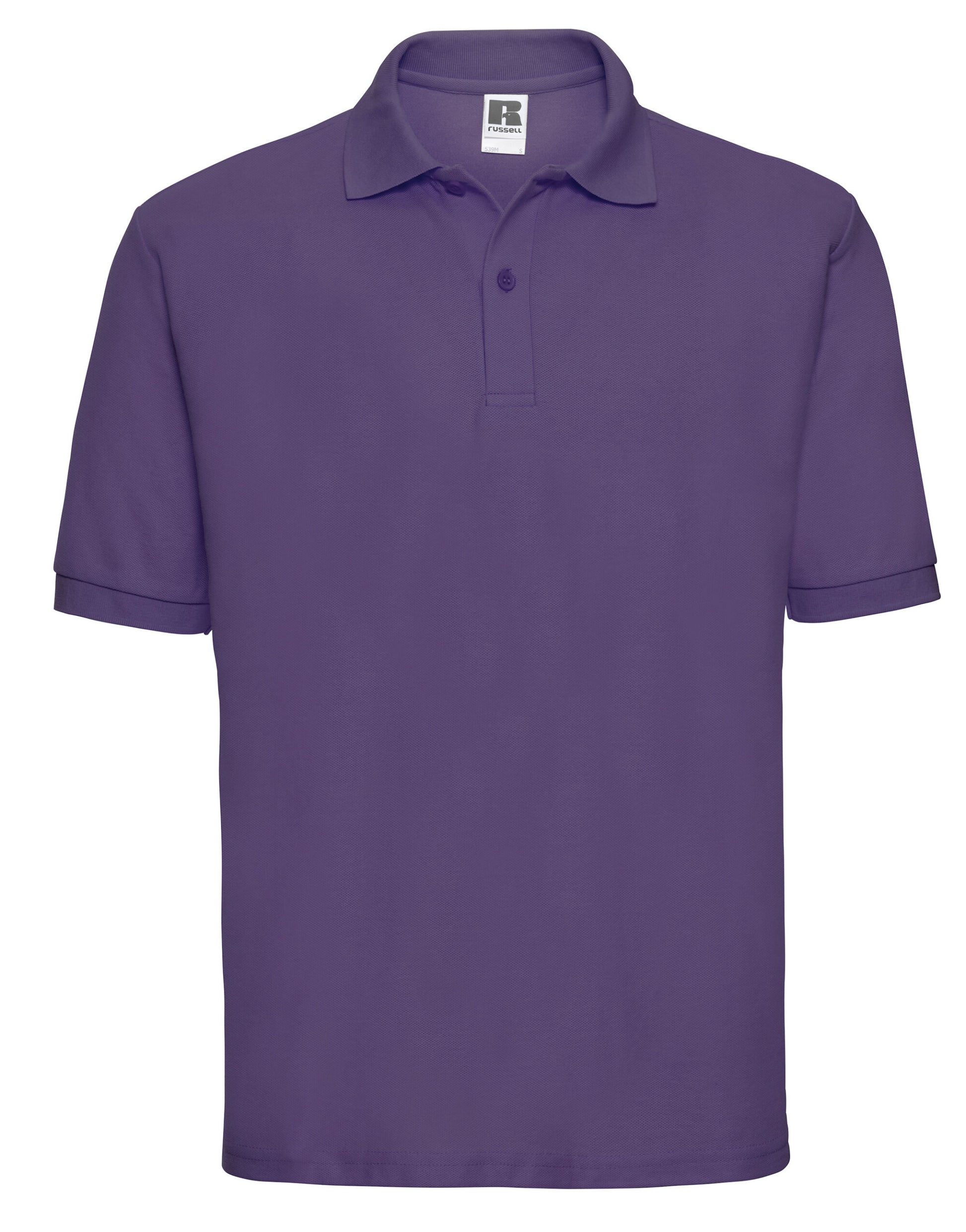Men's Classic Polycotton Polo - Purple